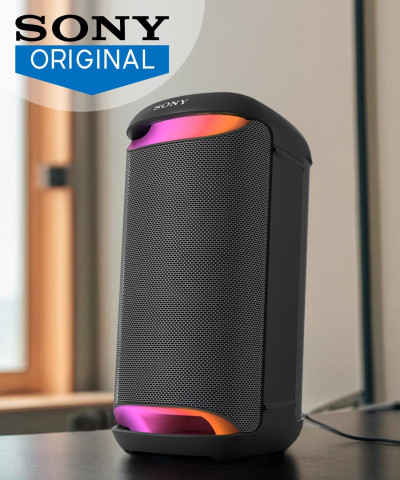 SONY SRS-XV500 Mega bass25 Hrs BatteryLightningKaraokeMICPortable Party Speaker 240 W Bluetooth Party Speaker (Black, Stereo Channel)